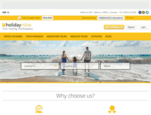 Tablet Screenshot of holidaymine.com